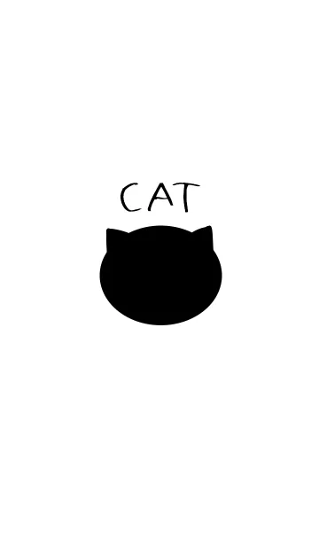 [LINE着せ替え] black＆catの画像1