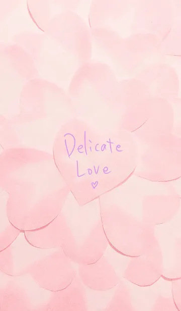 [LINE着せ替え] Delicate Loveの画像1
