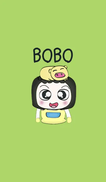 [LINE着せ替え] Hi！ My name BOBO. PIG Man.の画像1