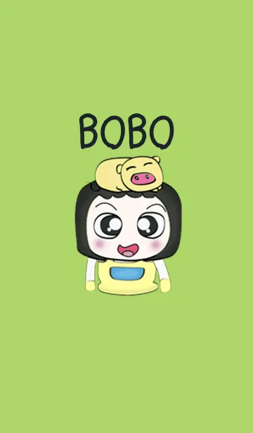 Hi！ My name BOBO. PIG Man.のLINE着せ替え