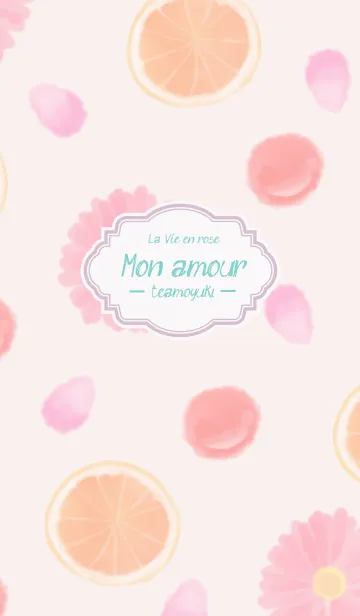 [LINE着せ替え] Mon amourの画像1