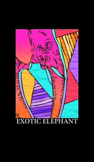 [LINE着せ替え] EXOTIC ELEPHANTの画像1
