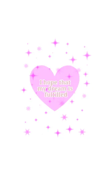 [LINE着せ替え] キラキラピンクハートの画像1