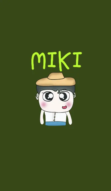 Hello！ My name is Miki. I love you.の着せ替えメイン画像