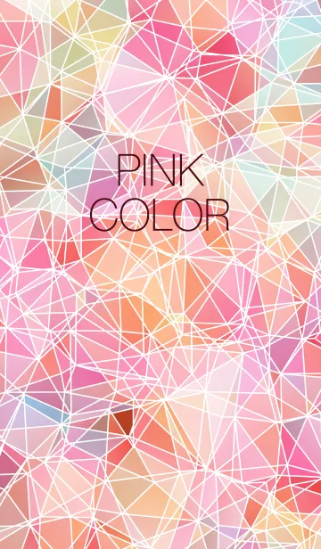 [LINE着せ替え] POLY-PINK-COLORの画像1