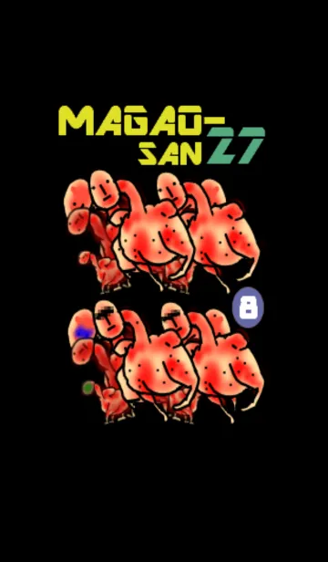 [LINE着せ替え] 真顔さん㉗の画像1