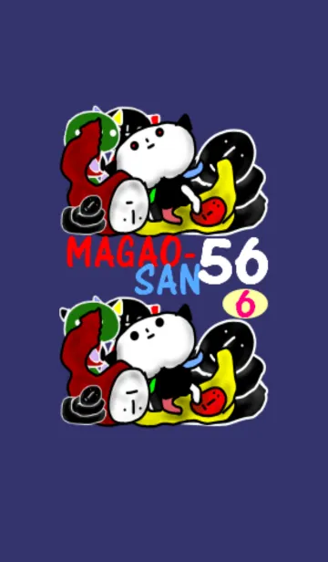 真顔さん56の着せ替えメイン画像