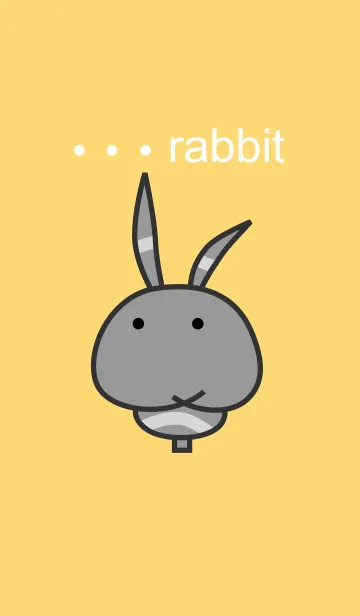 [LINE着せ替え] Not to speak of the rabbitの画像1
