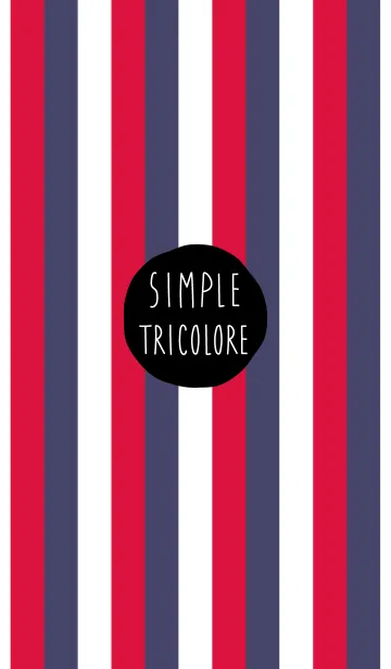 [LINE着せ替え] SIMPLE TRICOLOREの画像1