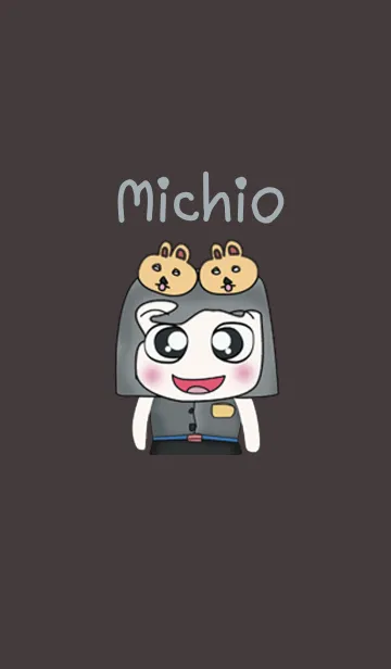 [LINE着せ替え] Hello！ My name Michio. I love cat.の画像1
