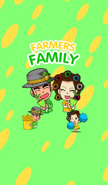 [LINE着せ替え] Farmers familyの画像1