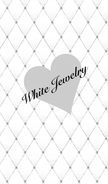 [LINE着せ替え] White Jewelryの画像1