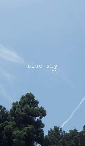 [LINE着せ替え] 青空01(blue sky01)の画像1