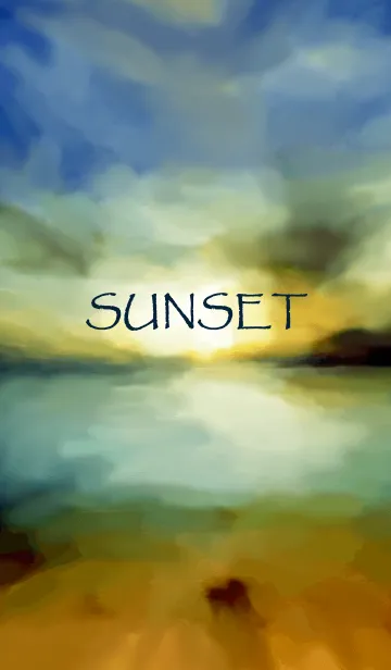 [LINE着せ替え] Sea of sunsetの画像1