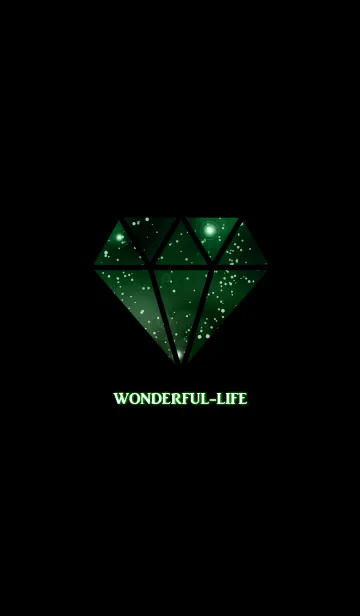 [LINE着せ替え] Emerald Galaxy Diamond.の画像1