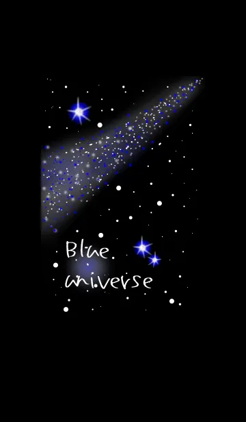 [LINE着せ替え] 青い宇宙の画像1