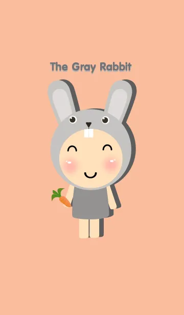 [LINE着せ替え] The Gray Rabbitの画像1