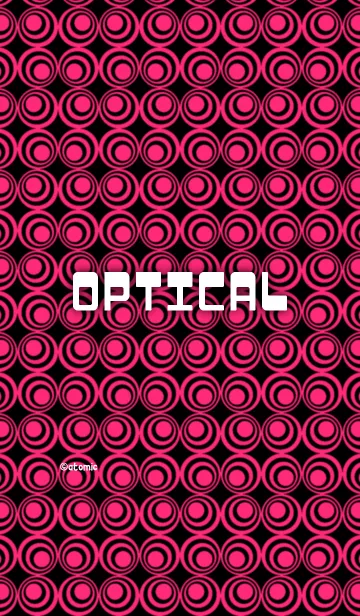 [LINE着せ替え] オプティカル <円の集合>の画像1