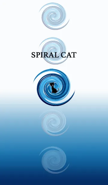 [LINE着せ替え] Cat in the spiralの画像1