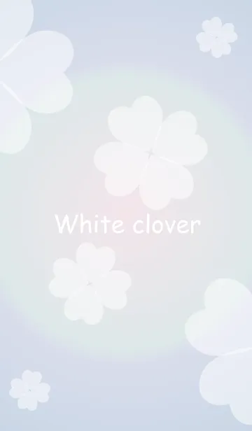 [LINE着せ替え] White cloverの画像1