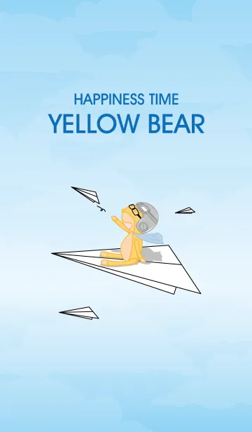 [LINE着せ替え] HAPPINESS TIME-YELLOW BEARの画像1