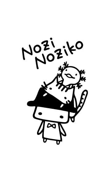 [LINE着せ替え] Nozi Nozikoの画像1