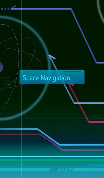 [LINE着せ替え] Space Navigationの画像1