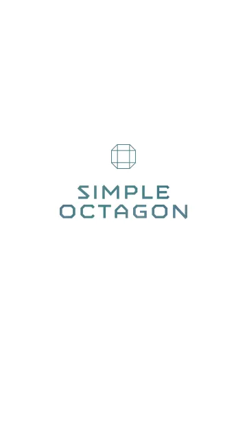[LINE着せ替え] SIMPLE OCTAGONの画像1