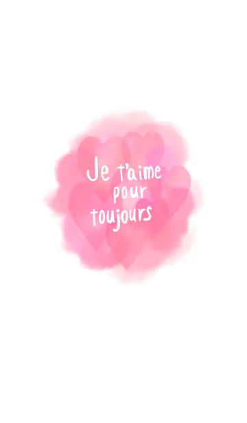 [LINE着せ替え] Je t'aime pour toujoursの画像1