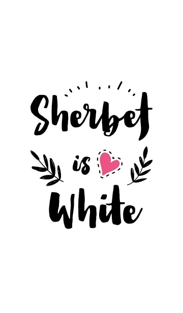[LINE着せ替え] White Sherbetの画像1