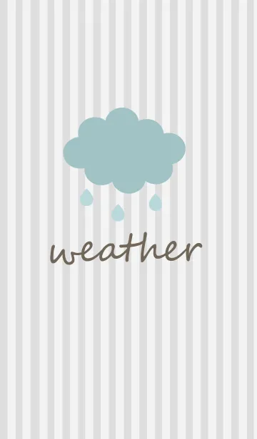 Weatherの着せ替えメイン画像