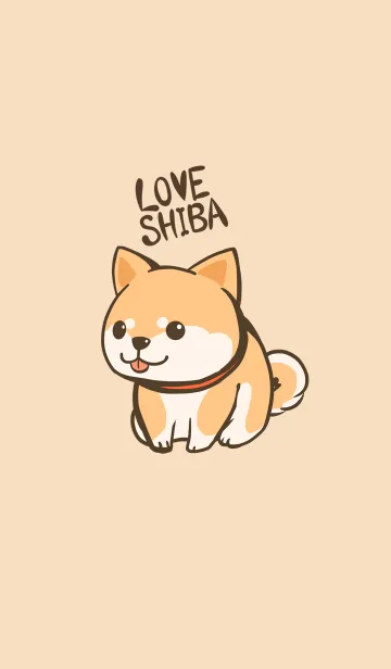 コロコロ柴犬の着せ替えメイン画像