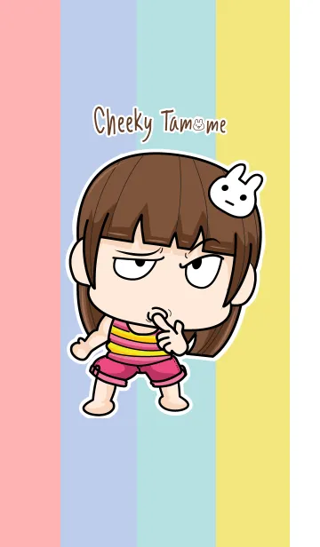 [LINE着せ替え] Cheeky Tamome 5の画像1