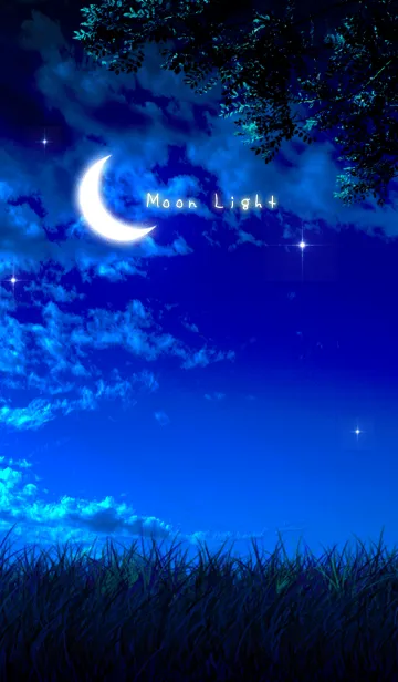 [LINE着せ替え] Moon Light ～ 月明かりの画像1