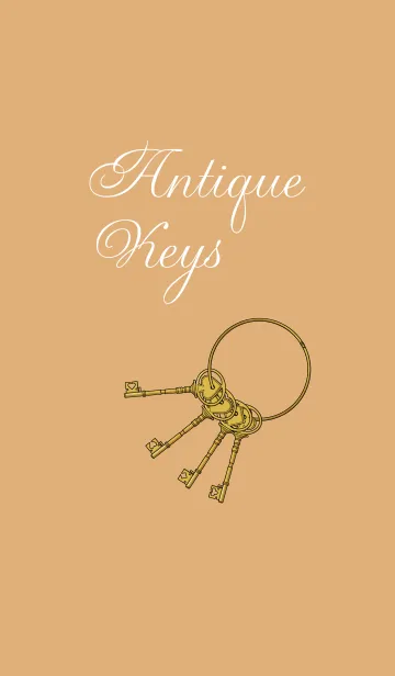 [LINE着せ替え] Antique Keysの画像1