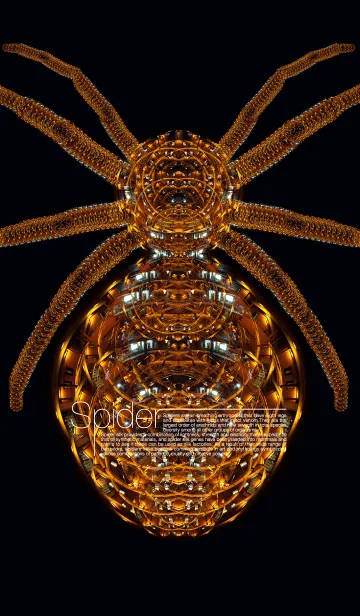 [LINE着せ替え] LIGHTING-SPIDERの画像1