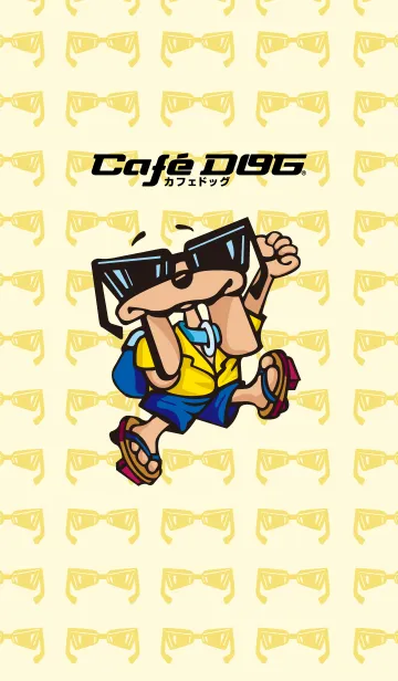 [LINE着せ替え] CafeDog - Classic themeの画像1