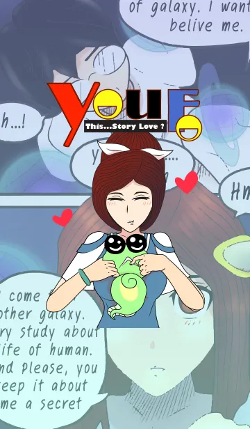 Lady cartoon v.0001の着せ替えメイン画像