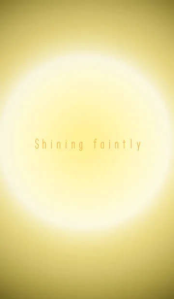 [LINE着せ替え] Shining faintlyの画像1
