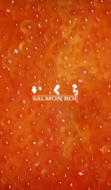 [LINE着せ替え] SALMON ROE-いくらの画像1