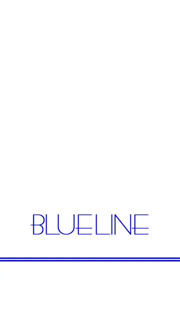 [LINE着せ替え] BLUELINEの画像1