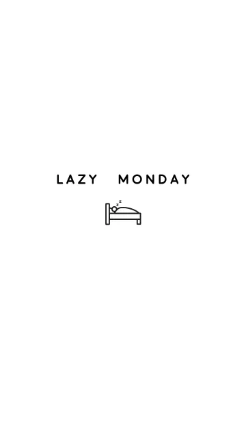 [LINE着せ替え] Lazy Mondayの画像1