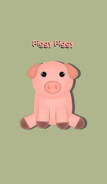 [LINE着せ替え] Piggy Piggyの画像1