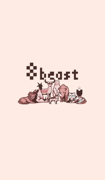 [LINE着せ替え] 8ビーストピンクテーマの画像1