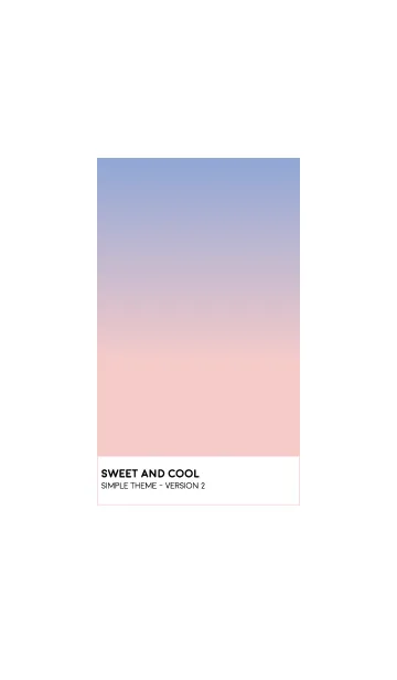[LINE着せ替え] Sweet and Cool V. 2の画像1