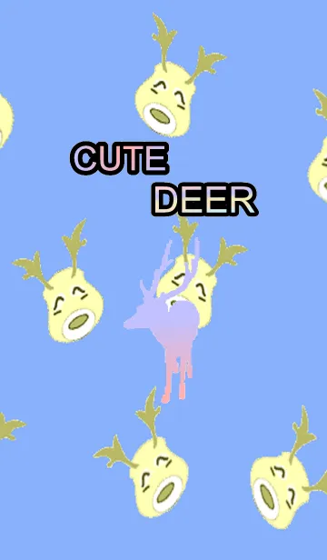 [LINE着せ替え] Cute Deerの画像1