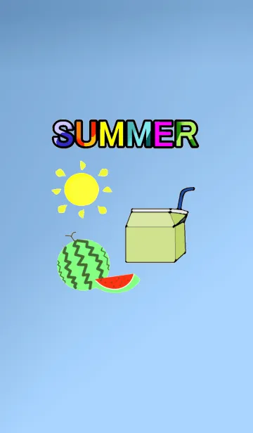 [LINE着せ替え] Just like summerの画像1