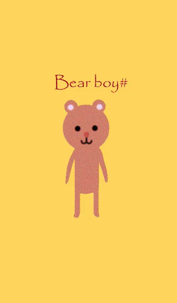 [LINE着せ替え] Bear boy#の画像1