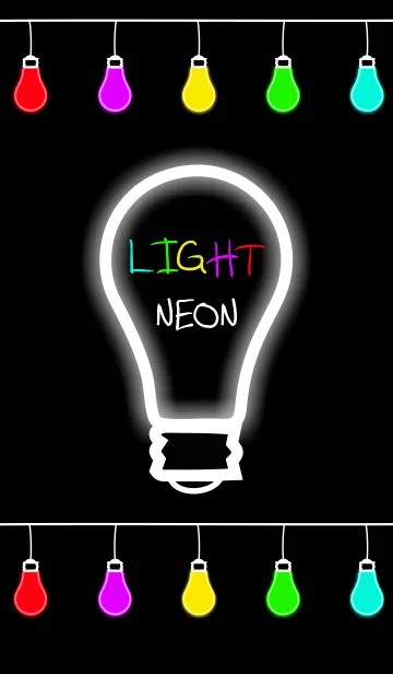 [LINE着せ替え] Light Neon ~ Glow In The Darkの画像1