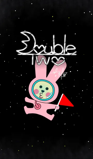 [LINE着せ替え] Double Twoの画像1